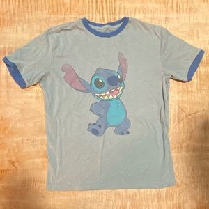 Disney Parks Stitch Ringer Tee - Size Youth XL